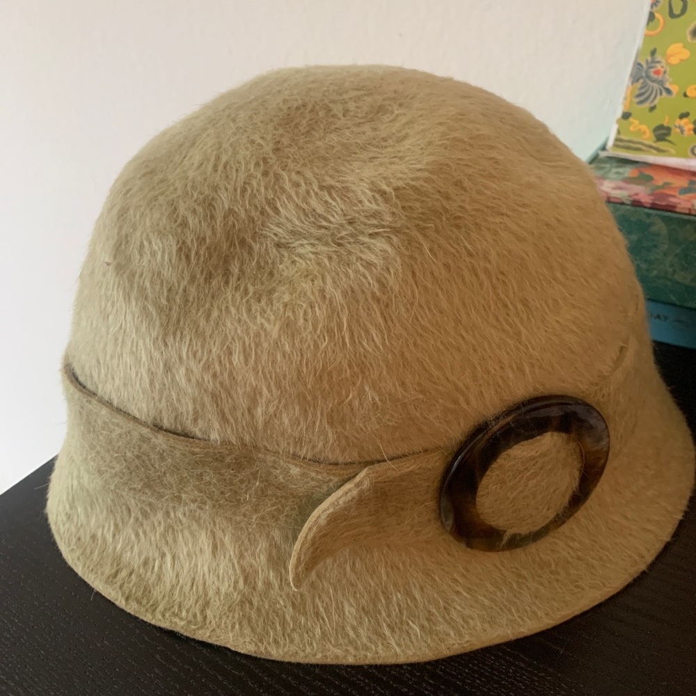 Flapper Hat Mint Green Vintage LIKE